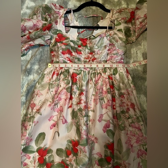 & OTHER STORIES Babydoll Tied Sleeve Detail Dress Size EUR 32 - Picture 6 of 11